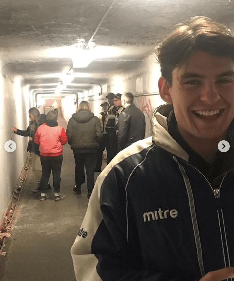  This is us dealing with the PSO’s and explaining the production, while JK laughs at it. 