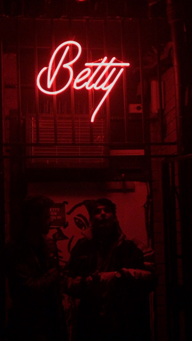  This is a shot of JK outside the entrance to Red Betty. 